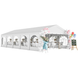 Садовый павильон Outsunny 84C-816V00WT (White) Thumb