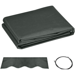 Сменный тент для маркизы Outsunny 840-234V02GY (Grey) Thumb