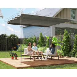 Copertina de rezerva pentru pergola Outsunny 84C-372V00LG 3x3 (Light Grey) Thumb