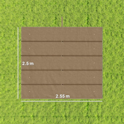 Сменный тент для перголы Outsunny 84C-372V00TN (Light Brown) Thumb