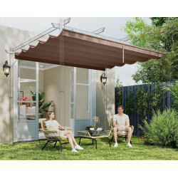 Copertina de rezerva pentru pergola Outsunny 84C-372V01CF (Brown) Thumb