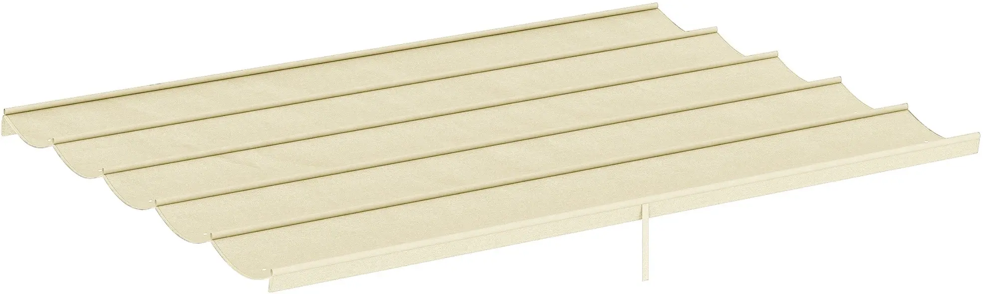 Сменный тент для перголы Outsunny 84C-372V01CW (Cream) - 2