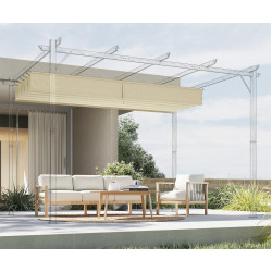 Сменный тент для перголы Outsunny 84C-372V01CW (Cream) Thumb