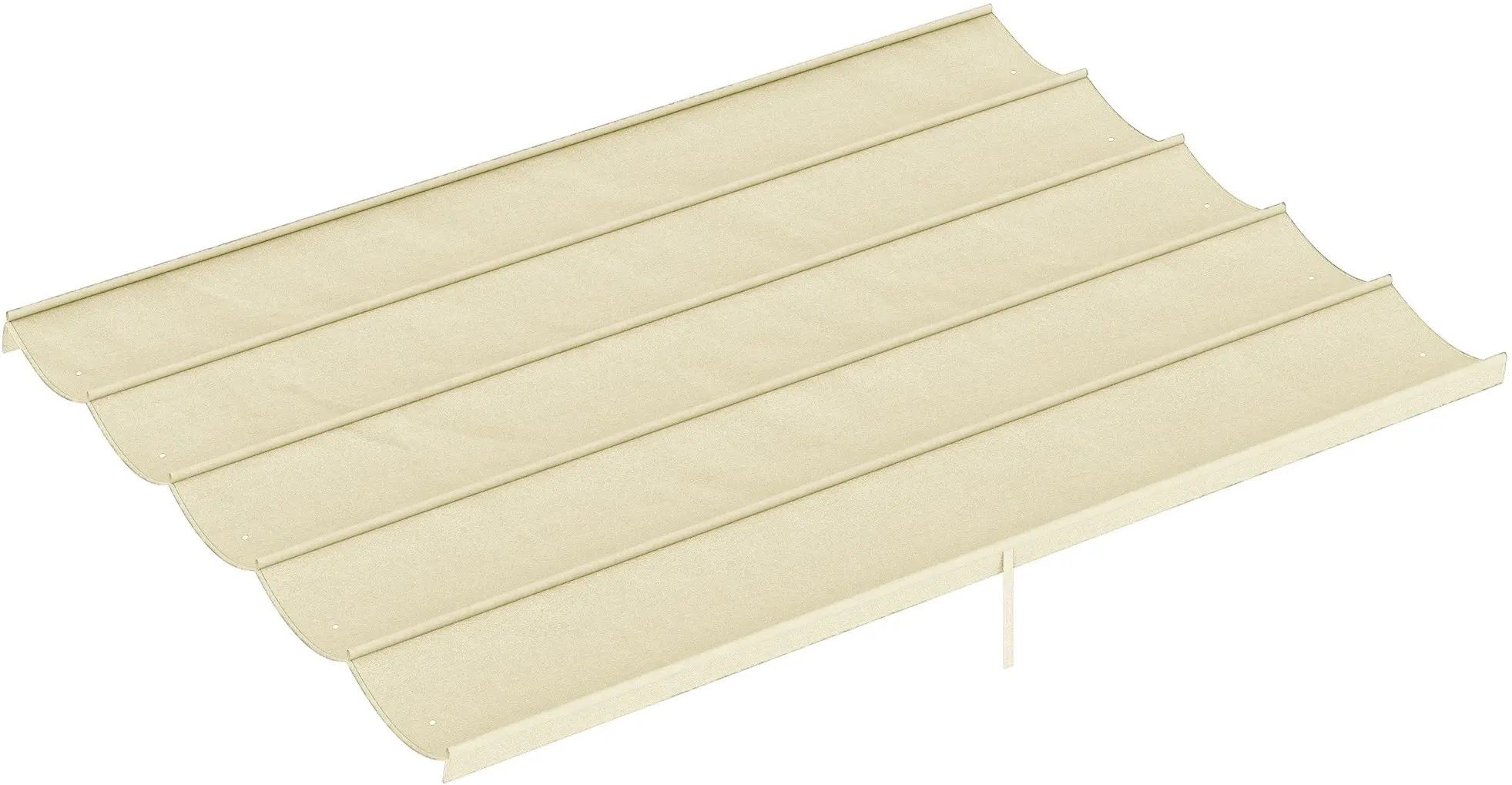 Сменный тент для перголы Outsunny 84C-372V01CW (Cream)