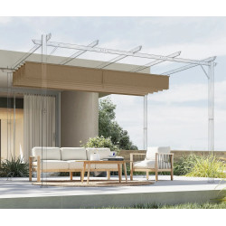 Copertina de rezerva pentru pergola Outsunny 84C-372V01TN (Beige) Thumb