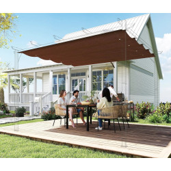 Сменный тент для перголы Outsunny 84C-466V00CF (Brown) Thumb