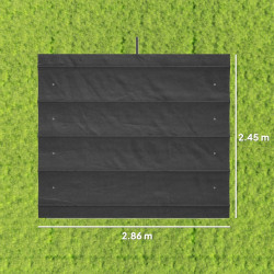 Copertina de rezerva pentru pergola Outsunny 84C-466V00CG (Dark Grey) Thumb