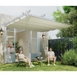 Copertina de rezerva pentru pergola Outsunny 84C-466V00CW (Cream) Thumb