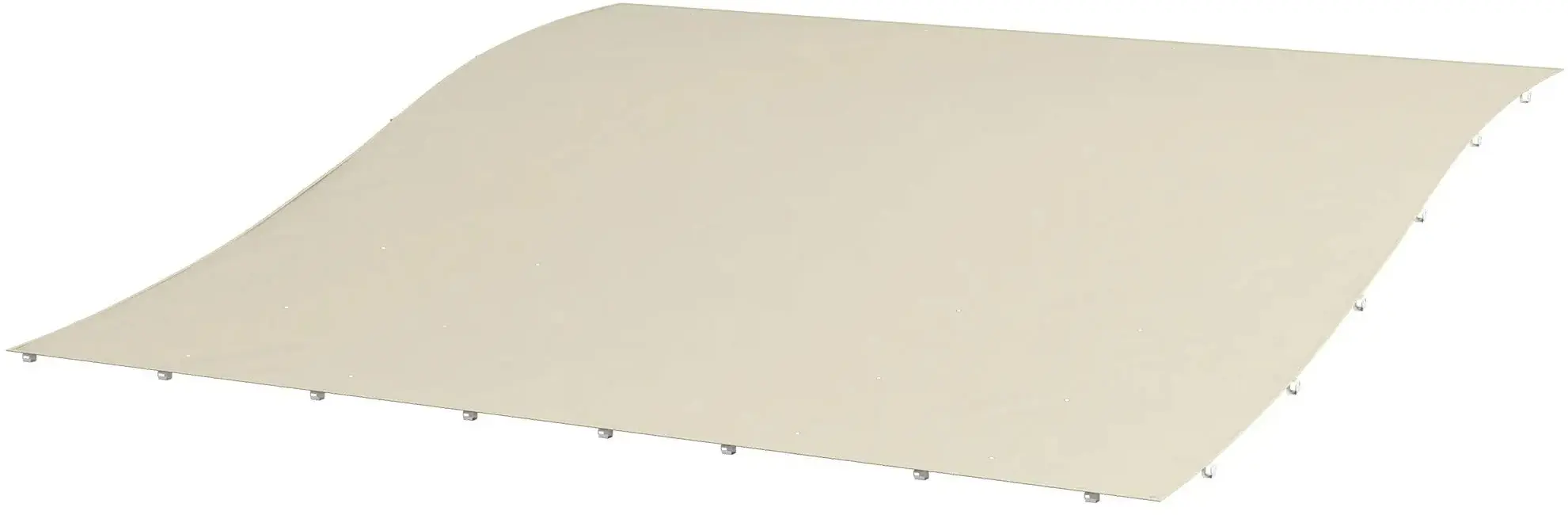 Copertina de rezerva pentru pergola Outsunny 84C-479V00BG (Beige) - 2