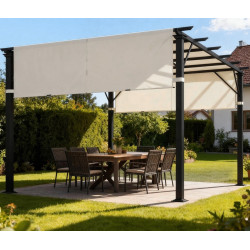 Copertina de rezerva pentru pergola Outsunny 84C-492V00CW (White Cream) Thumb