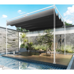 Copertina de rezerva pentru pergola Outsunny 84C-666V00CG (Dark Grey) Thumb