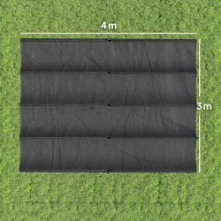 Copertina de rezerva pentru pergola Outsunny 84C-666V00CG (Dark Grey) Thumb