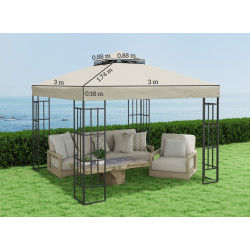 Copertina pentru foisor de gradina 84C-542V00CW (White Cream) Thumb