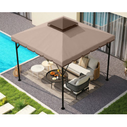 Тент на беседку Outsunny 84C-741V00KK (Cashmere/Brown) Thumb