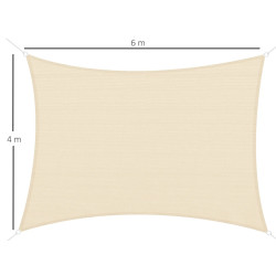 Parasolar Outsunny 100110-059CW (Cream White) Thumb