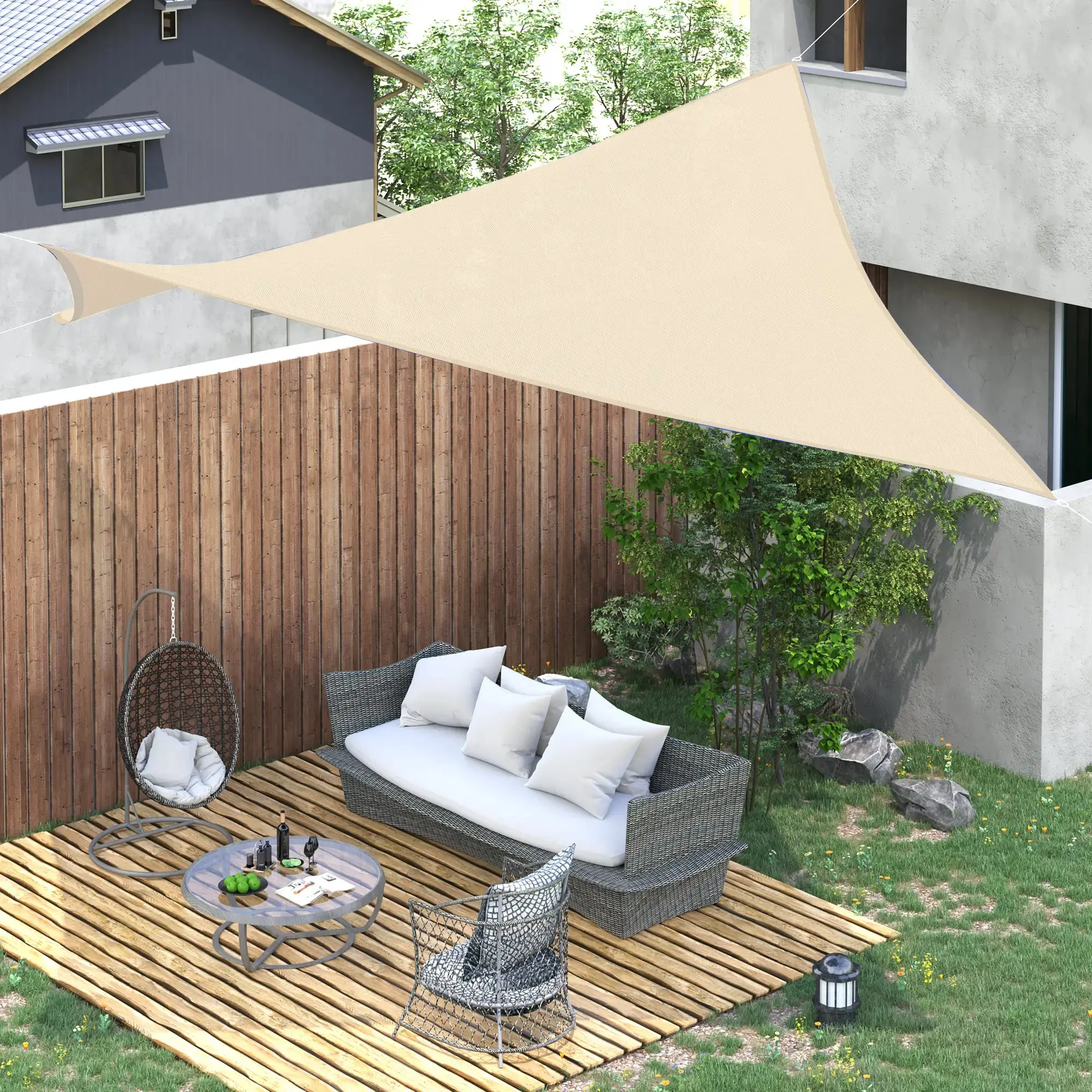 Parasolar Outsunny 100110-059CW (Cream White) - 5