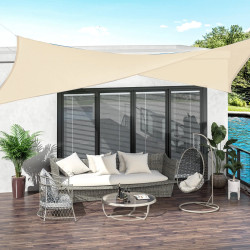 Parasolar Outsunny 100110-059CW (Cream White) Thumb