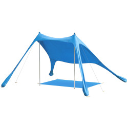 Parasolar de plaja Outsunny A20-623V00LB (Blue) Thumb