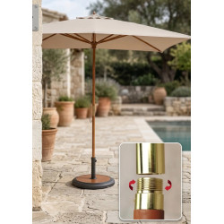Umbrela de soare 2x3 m Outsunny 84D-057GY (Grey) Thumb