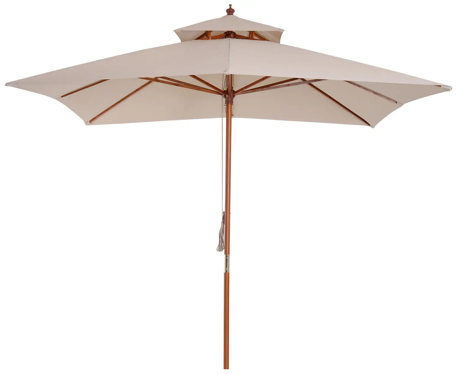 Зонт от солнца Outsunny 840-026 (Beige) - 2