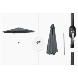 Umbrela de soare Outsunny 840-070CG (Dark Grey) Thumb