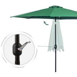 Umbrela de soare Outsunny 840-070GN (Green) Thumb