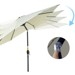 Umbrela de soare Outsunny 840-070V00BG (Beige) Thumb