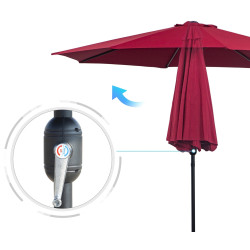 Зонт от солнца Outsunny 840-070WR (Bordeaux) Thumb