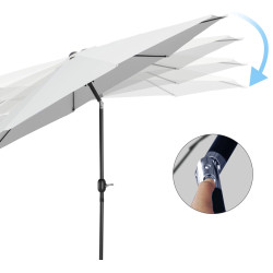 Umbrela de soare Outsunny 840-070WT (White) Thumb