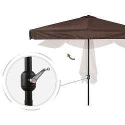 Umbrela de soare Outsunny 84D-008V01 (Coffee) Thumb