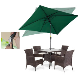 Зонт от солнца Outsunny 84D-013V00GN (Green) Thumb