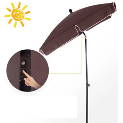 Зонт от солнца Outsunny 84D-016CF (Brown) Thumb