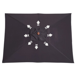 Umbrela de soare Outsunny 84D-017CG (Dark Grey) Thumb