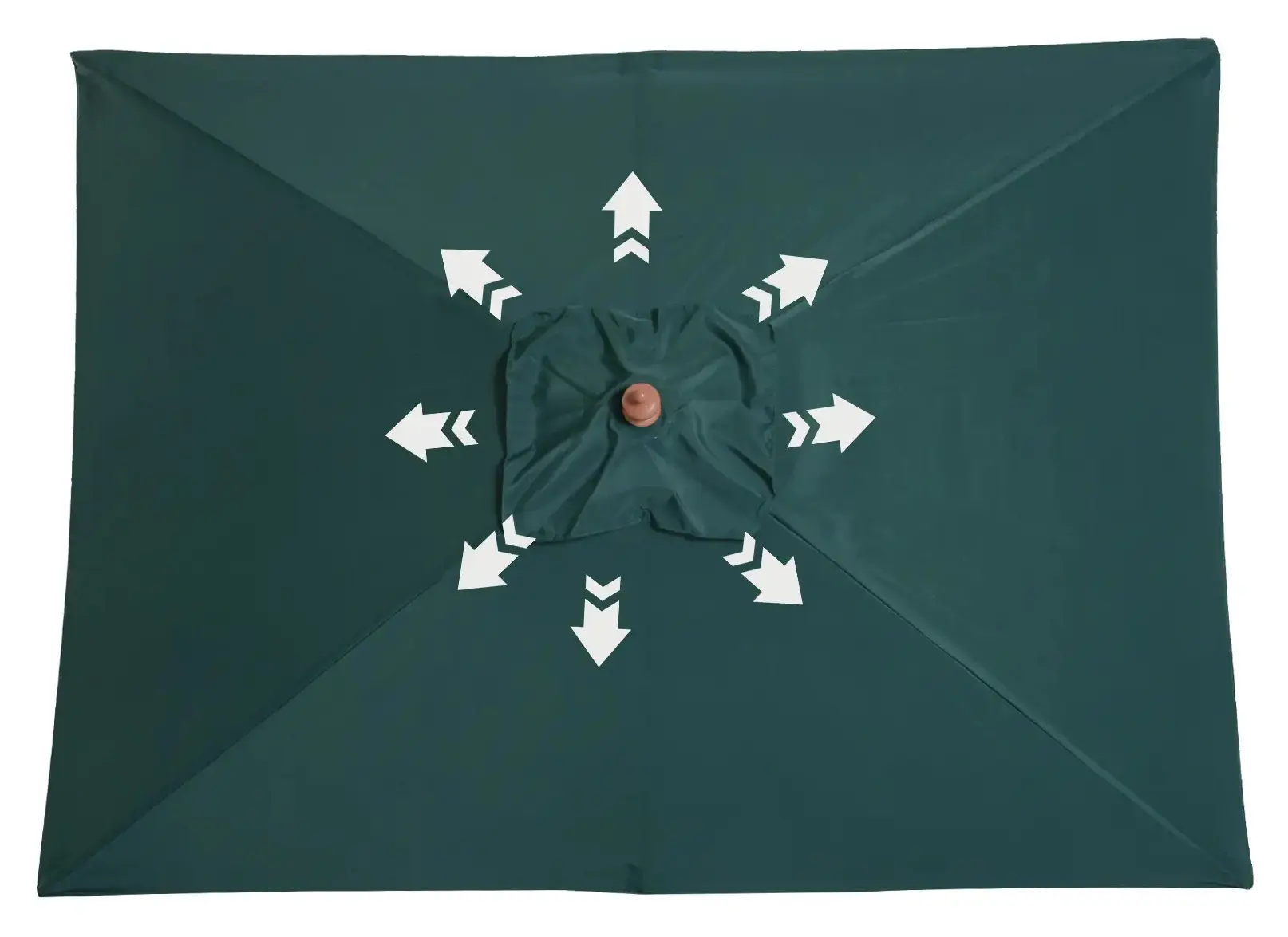Зонт от солнца Outsunny 84D-017GN (Green) - 8