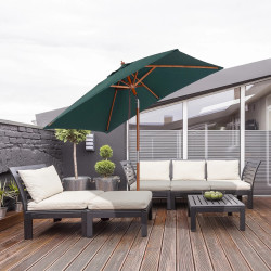 Зонт от солнца Outsunny 84D-017GN (Green) Thumb
