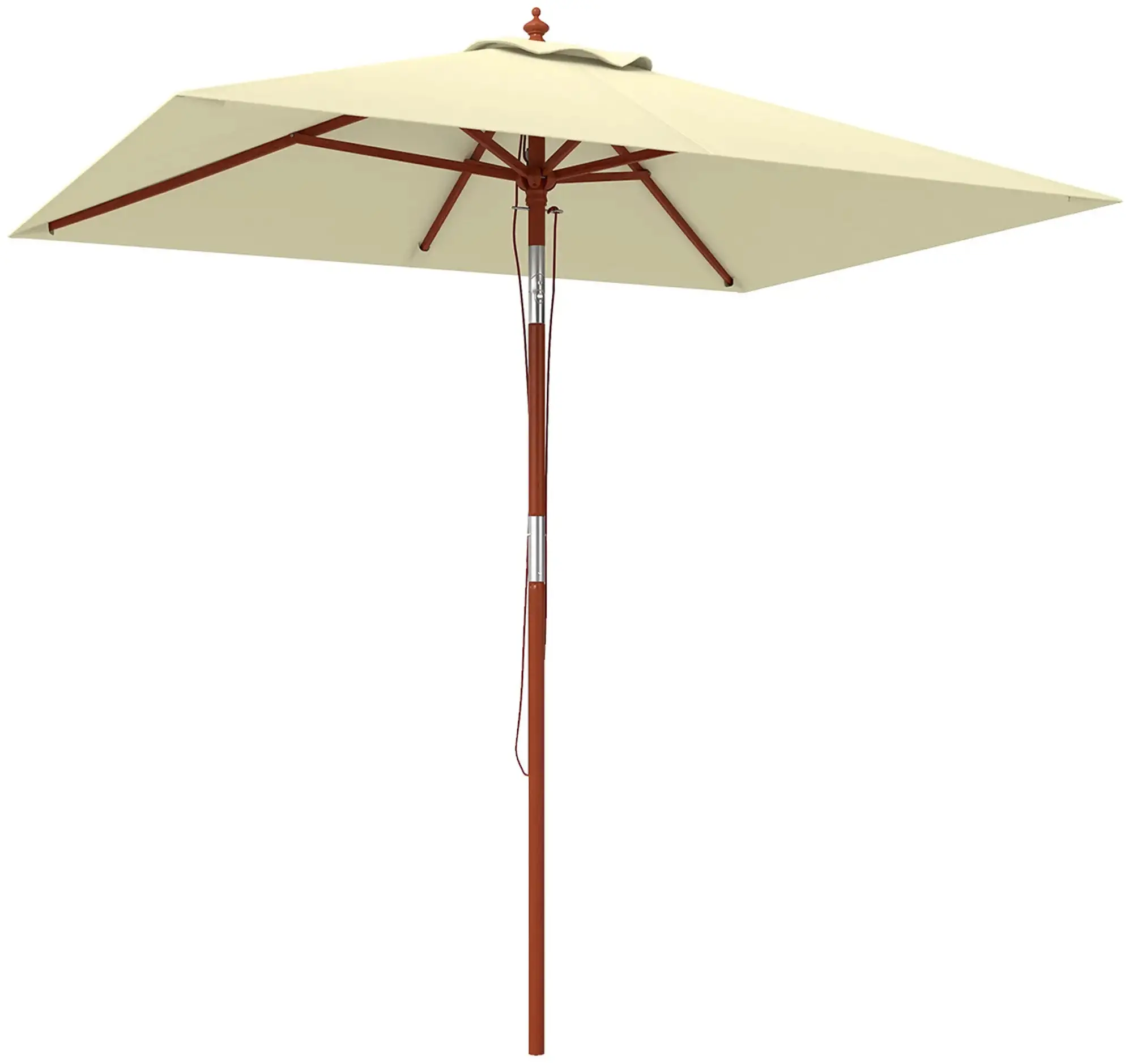 Зонт от солнца Outsunny 84D-017V00BG (Beige) - 2