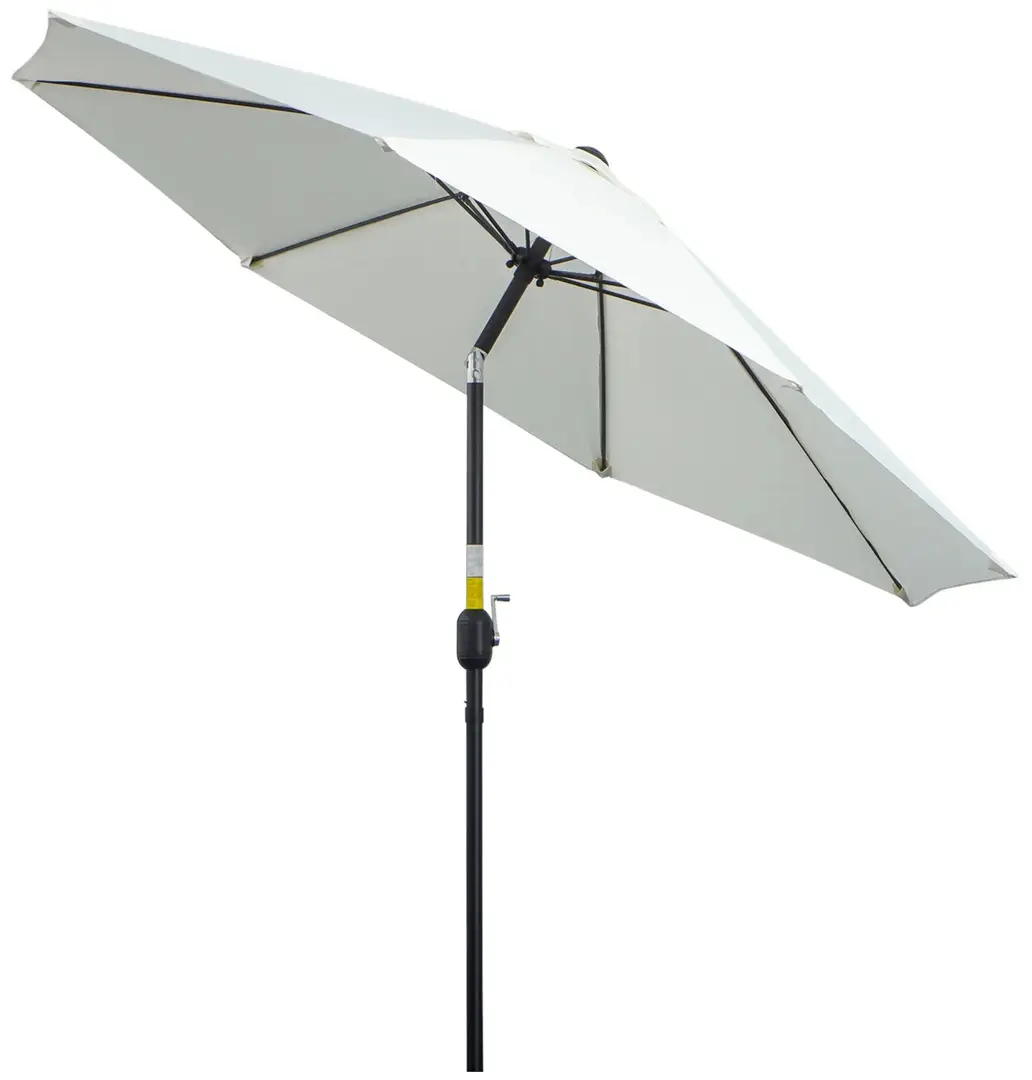 Зонт от солнца Outsunny 84D-023CW (Cream White)