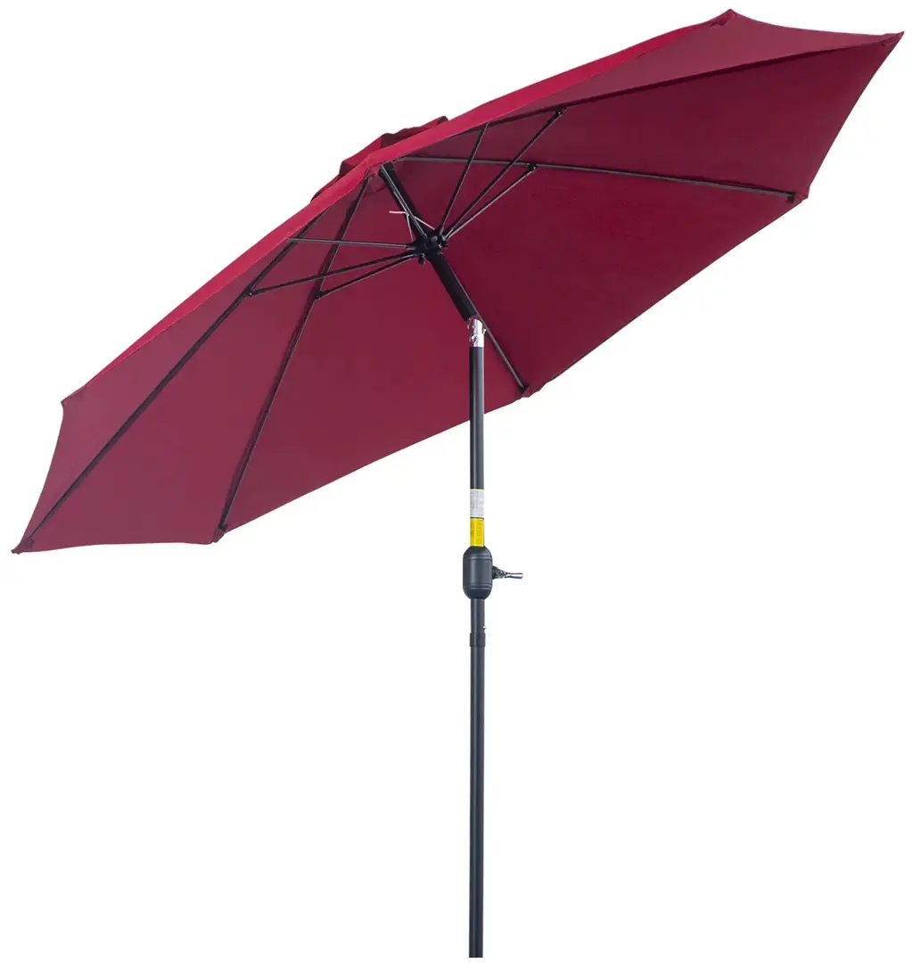 Umbrela de soare Outsunny 84D-023WR (Red)