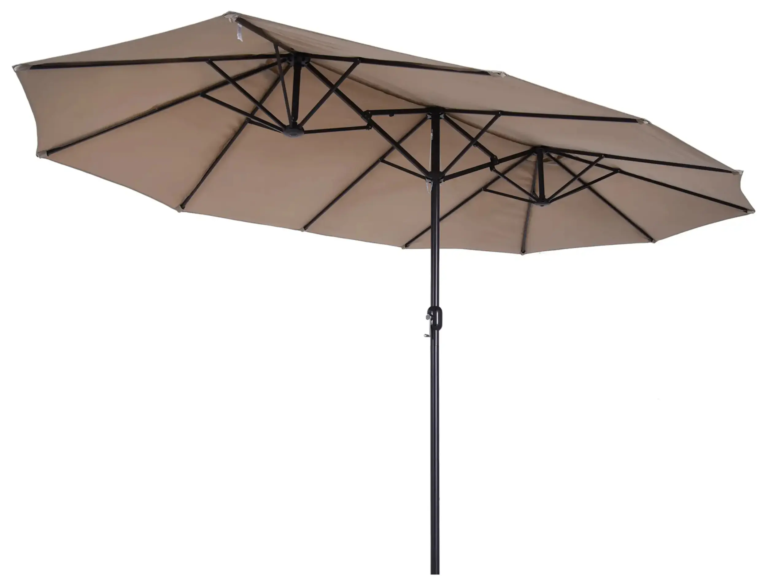 Umbrela de soare Outsunny 84D-031V01CF (Coffee) - 2