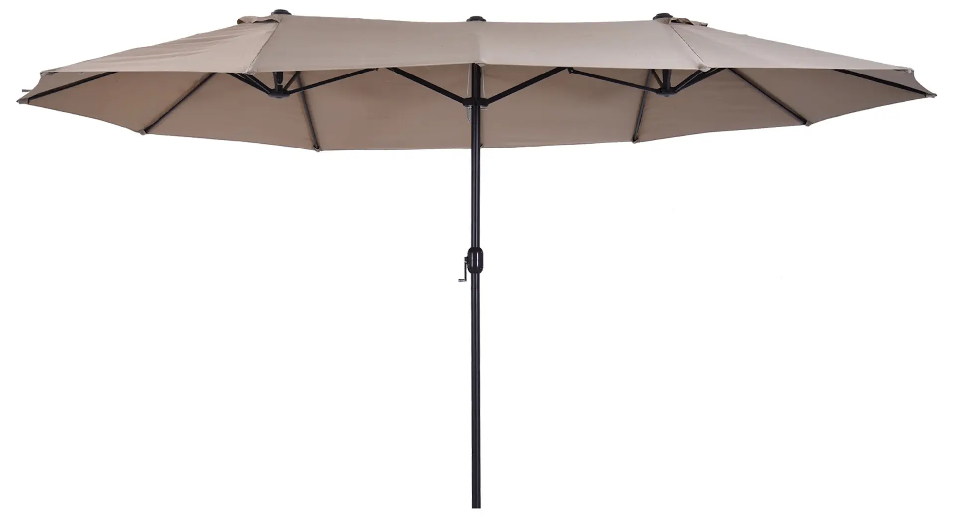 Umbrela de soare Outsunny 84D-031V01CF (Coffee)