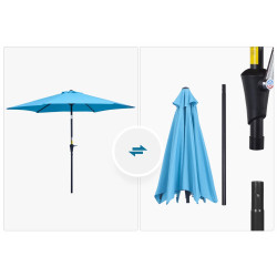 Umbrela de soare Outsunny 84D-032BU (Blue) Thumb