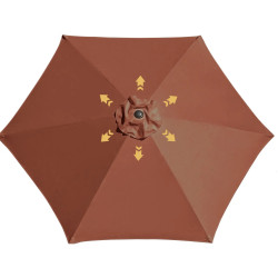 Зонт от солнца Outsunny 84D-032CF (Brown) Thumb