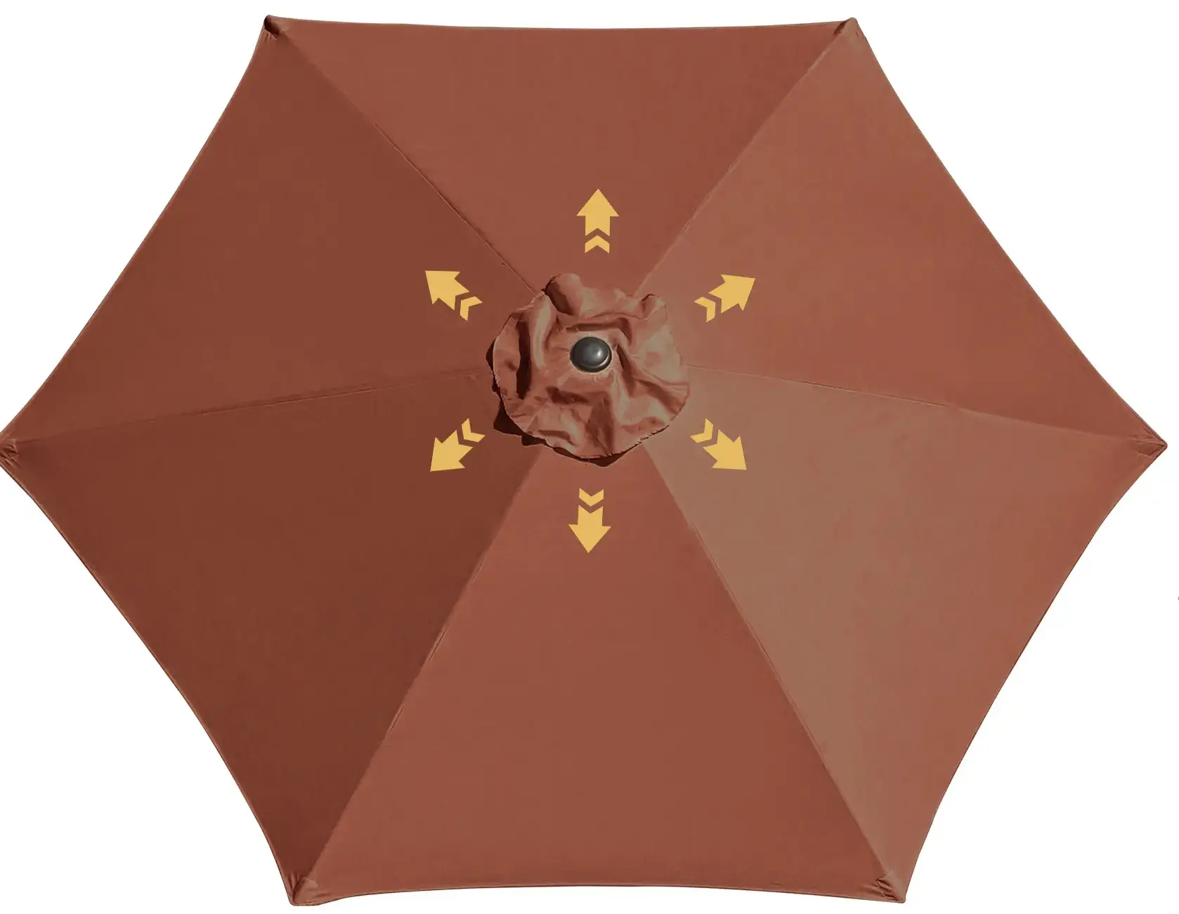 Зонт от солнца Outsunny 84D-032CF (Brown)