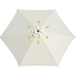 Зонт от солнца Outsunny 84D-032CW (Cream White) Thumb