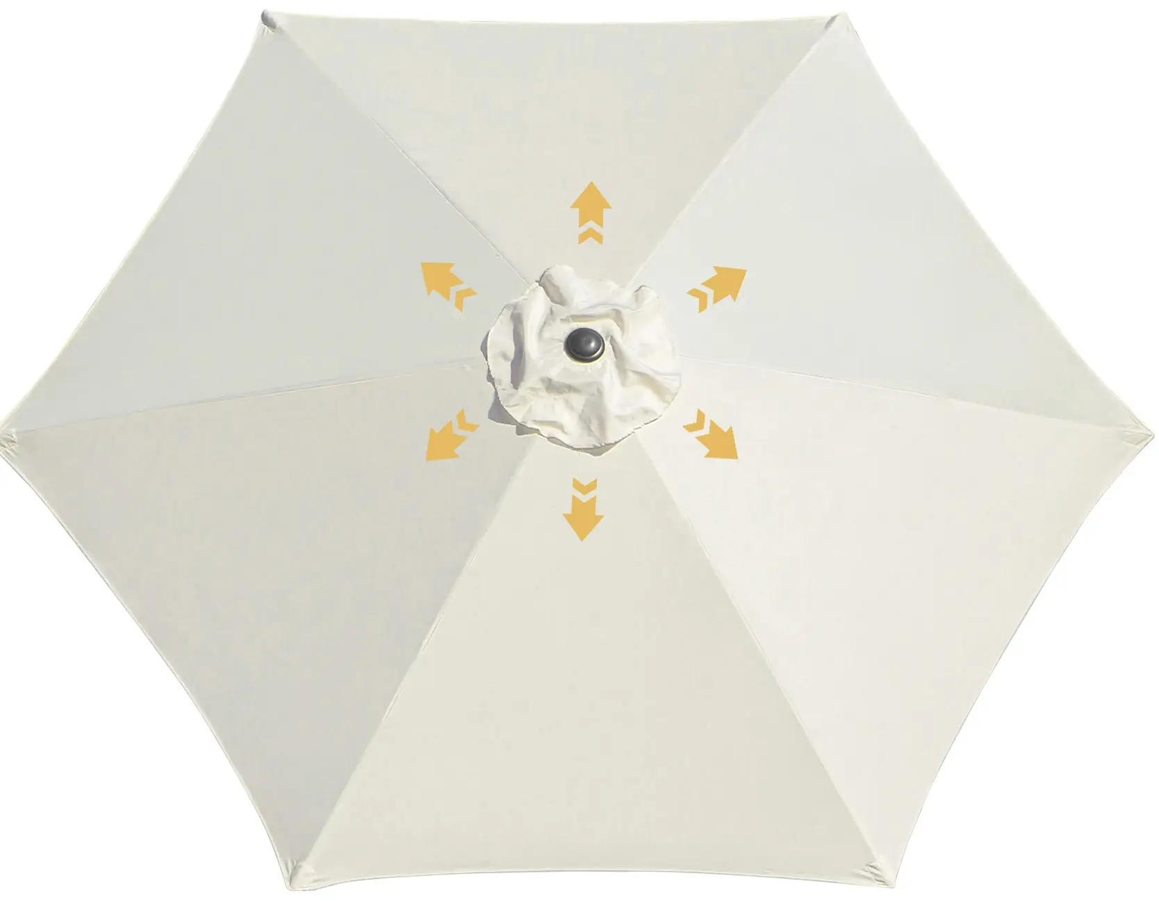 Зонт от солнца Outsunny 84D-032CW (Cream White)