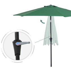 Umbrela de soare Outsunny 84D-032GN (Green) Thumb