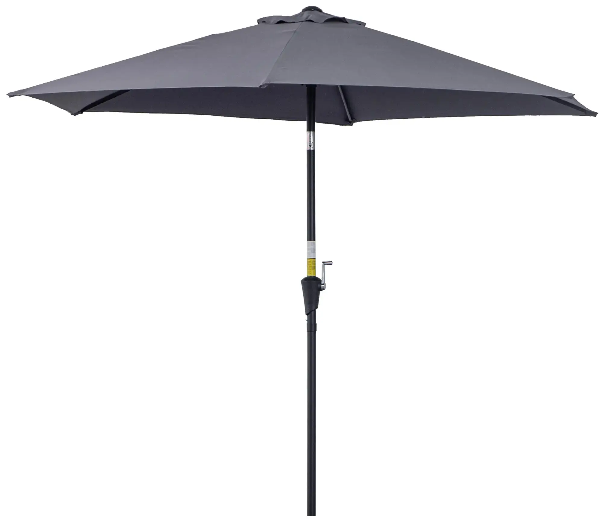 Зонт от солнца Outsunny 84D-032GY (Grey/Black)