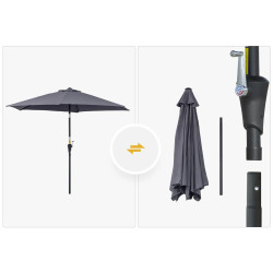 Зонт от солнца Outsunny 84D-032GY (Grey/Black) Thumb