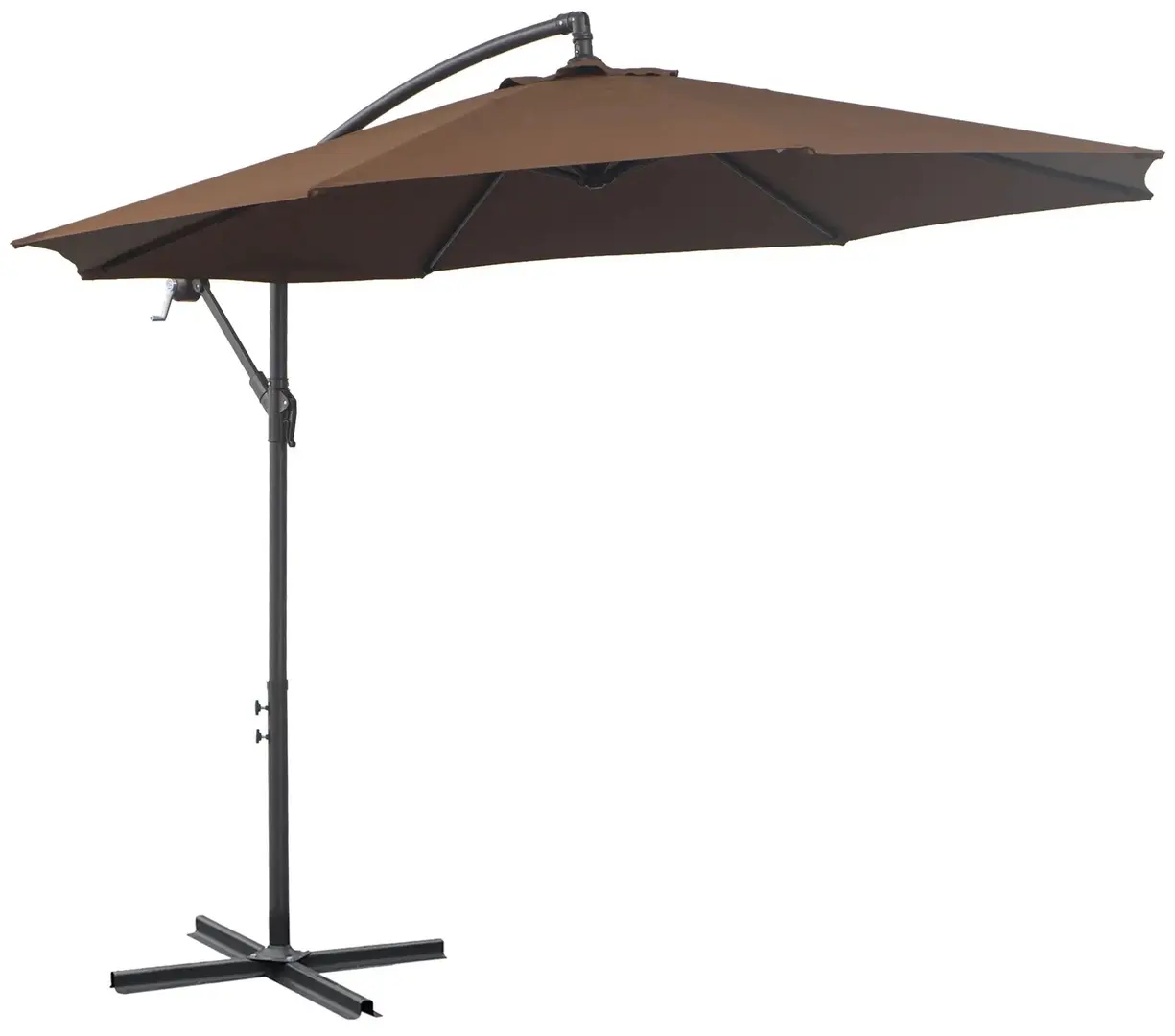 Umbrela de soare Outsunny 84D-037CF (Brown)