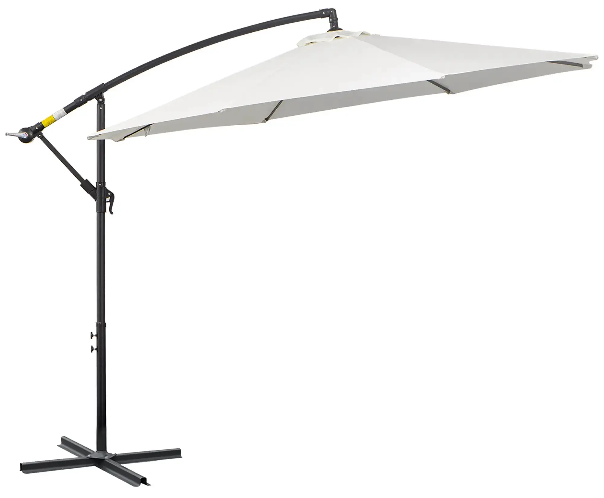 Umbrela de soare Outsunny 84D-037CW (White) - 2